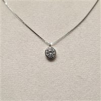 Collana Fanton Gioielli Donna COLLANE ORO in Oro bianco Cubic Zirconia C.C-36_52